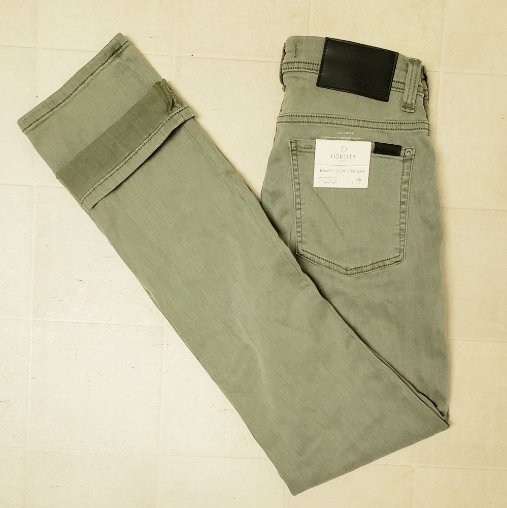 NWT 28 Fidelity "Jimmy" stretch jeans from Nordstrom